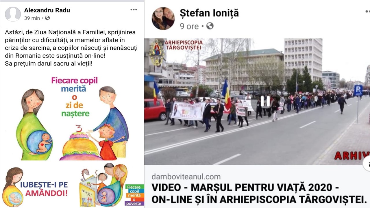 You are currently viewing MARȘUL PENTRU VIAȚĂ 2020 ON-LINE ÎN ARHIEPISCOPIA TÂRGOVIȘTEI